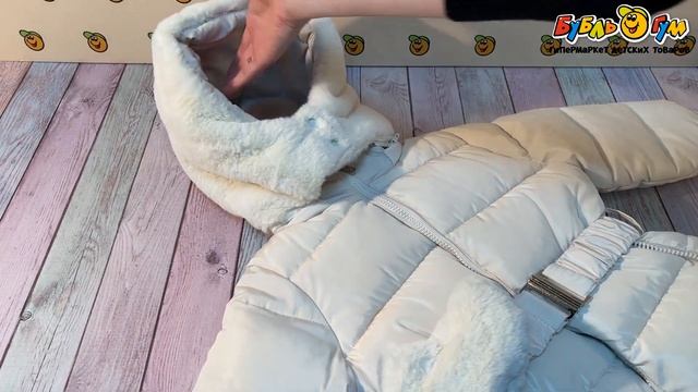 Куртка Lanson Kids зимняя с декором пушистое сердце на пояс смотреть онлайн