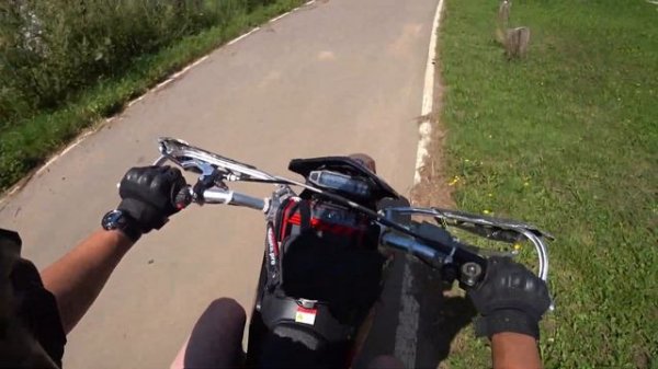 разгоняю китайский мотоцикл BSE Z3 250 до 100км/ч /покатушки