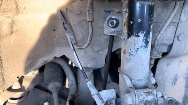 Как сделать замену стоек стабилизатора / КИА РИО 4