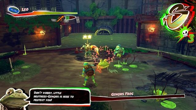 Прохождение игры Teenage Mutant Ninja Turtles Mutants Unleashed Часть 4 смотреть онлайн