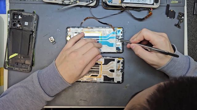 Замена дисплея и задней крышки Realme GT Neo 2/display And Cover Replacem