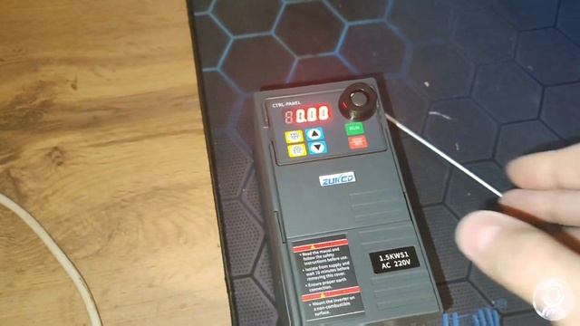 Обзор Инвертора 1.5 кВт 1-фазный вход 220В 3-фазный выход 22