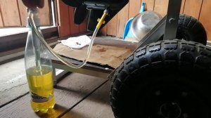 Gladiator 9.8  -  замена масла в редукторе