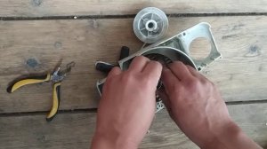 установка возвратной пружины штиль 180