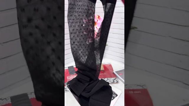 Новинки! Колготки 20 Den в горошек, колготки ультратонки?