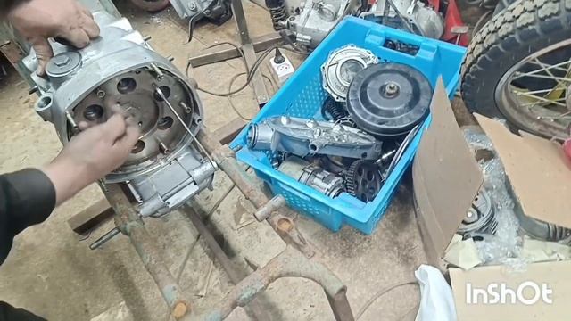 Полная сборка двигателя, мотоцикла урал. смотреть онлайн
