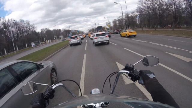 HarleyDavidson Dyna 2004 на 88 моторе. Первый выезд в 2024 году и коро