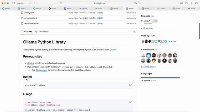 Как запустить Deepseek на ПК? Настоящий DeepSeek + TelegramBOT + Python.