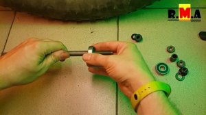 переделка втулки велосипеда с насыпных подшипников н?