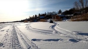 Снегоход Бурлак М4 "Резвый"/ Покатушки