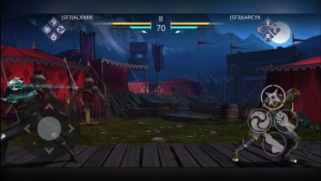 Shadow Fight 3. PvP РЕЖИМ. ДЕРУСЬ С ПРОТИВНИКАМИ ИЗ КЛАНА. ДРУЖЕСКИЕ БОИ)