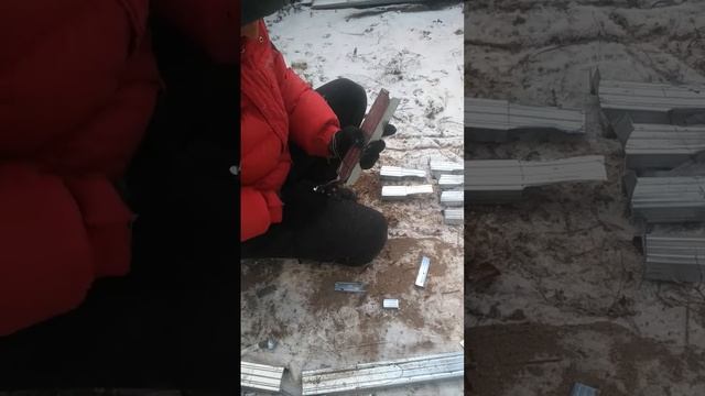 прямой подвес из профиля 60*28