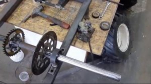 Багги своими руками с мотором от скутера, 3 часть.