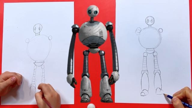 Як намалювати Роз з мультика Дикий робот. Уроки малюва