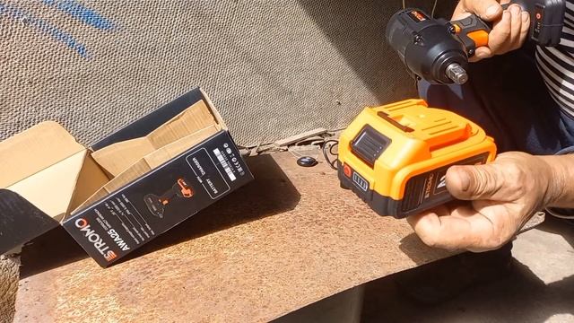 Гайковерт STROMO AWA 25 аккумуляторный без щетковый ОБЗОР смотреть онлайн