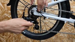 Регулировка заднего переключателя без винта b-tension