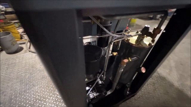 Винтовой компрессор IRONMAC IC 20/8 C VSD. Обзор и демонстрация