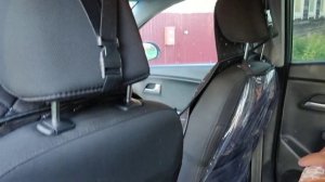 Накидки на передние сидения Kia Rio 3 или как недорого спр
