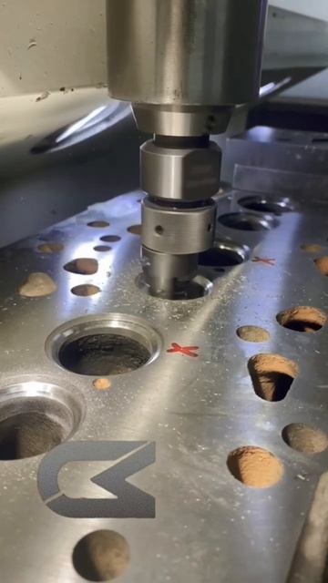 Обработки фаски седла.