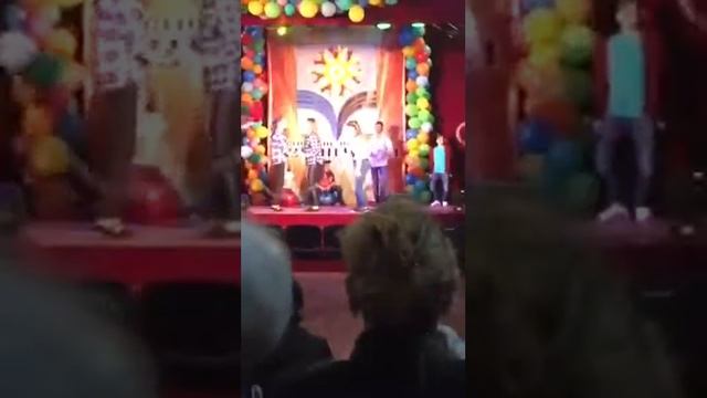 Мое выступление на театралке с Соней