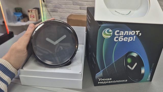 Умная медиаколонка SBER BOX TIME смотреть онлайн