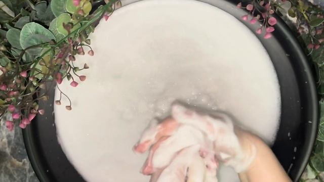 Lilac-scented Soap.💜💜💜мыление мыла с ароматом сирени 🪻🪻?