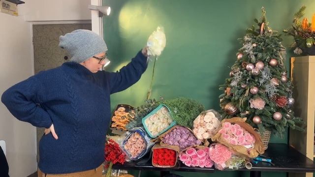 Открываем цветочный магазин. Съемка для маркет-плейсо