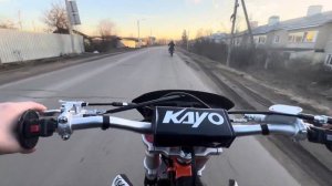Открыл мотосезон на новом KAYO K2 PRO!  #кайо #эндуро