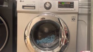 Стирка простыни и полотенец на LG: Хлопок 60 1200об/мин (по?