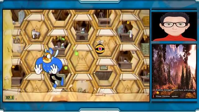 Cuphead (боссы все сложнее и сложнее) //4\\