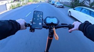 🛴 ДНЕВНАЯ ПОЕЗДКА ПО ДЕЛАМ на #KUGOO KIRIN G4 PRO [POV]
