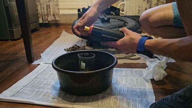 Leaperkim LYNX - МЕНЯЕМ МАСЛО. АМОРТЫ FASTACE. Месяц зимы, пробег 5