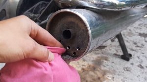 Переделка/Доработка Выхлопной трубы на мопеде Альфа/Д