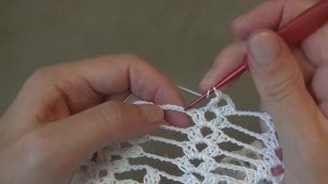 Скатерть « Красивая «. Часть 7.