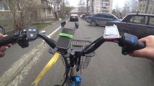 Первомайская покатушка на Электровелосипеде Minako V 8 Pro.