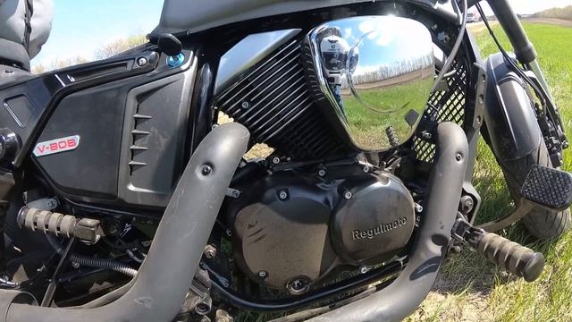 Первое путешествие на новеньких мотоциклах Regulmoto V-BOB 25