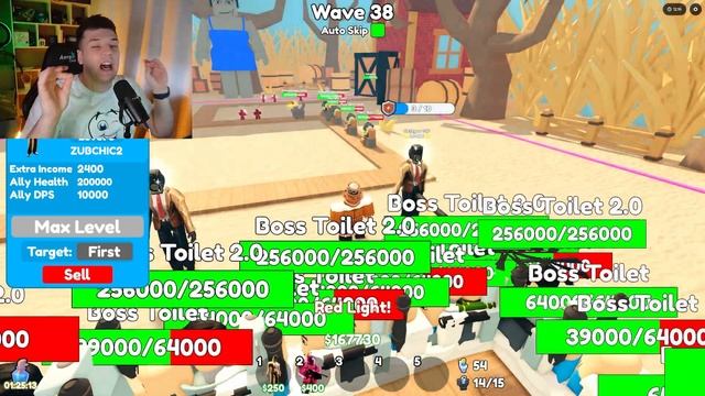 Получил ВСЕХ Новых Юнитов из ИГРЫ КАЛЬМАРА Toilet Tower Defense