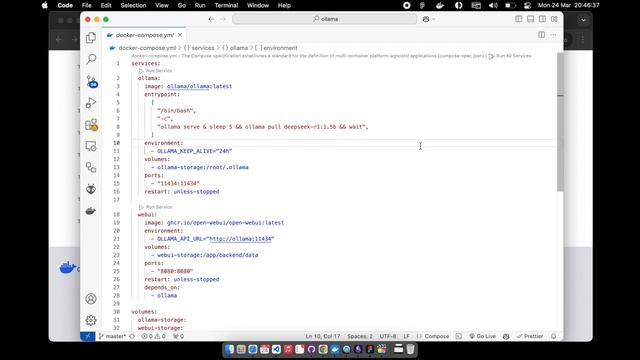 Запускаю Ollama, DeepSeek и Open WebUI