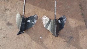 доработал и переделал купленные ушастые окучники.