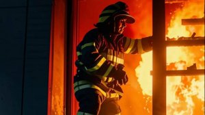 Идёт на пенсию пожарный