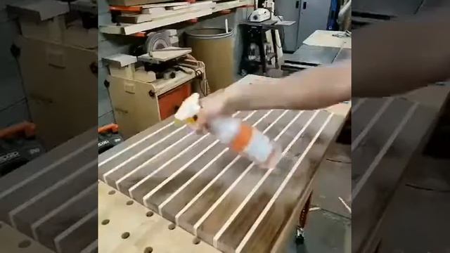 Процесс изготовления столешницы. смотреть онлайн