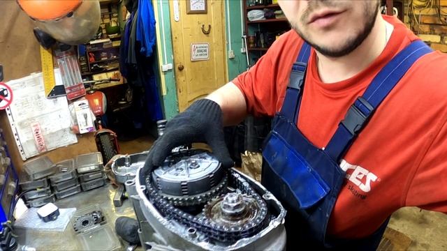 Дефектовка двигателя Ява 634 из г. Рязань (Jawa 634) Будни в мастерской