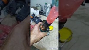 Смазка подшипников не разбирая и не снимая с якоря
