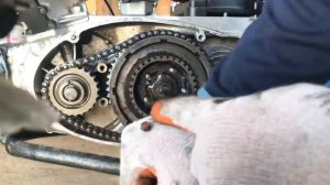 замена сцепления на иж планета 3/ Заміна сцеплення/ Planet