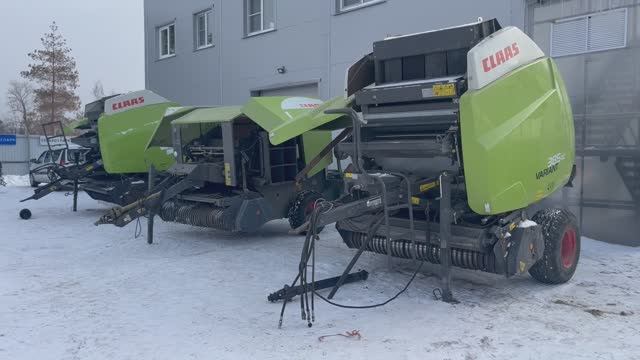 РЕМЁННЫЙ или ВАЛЬЦОВЫЙ ПРЕСС-ПОДБОРЩИК | Claas Varian 360 или Rollant 340