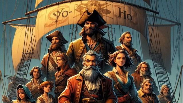 Марко Поло - Золото Пиратов (Aicover) #музыка #sunoai #рок #udioai #