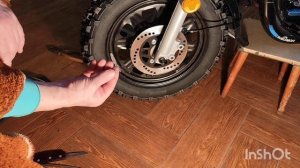 Балансировка переднего колеса электровелосипеда SUBORBO