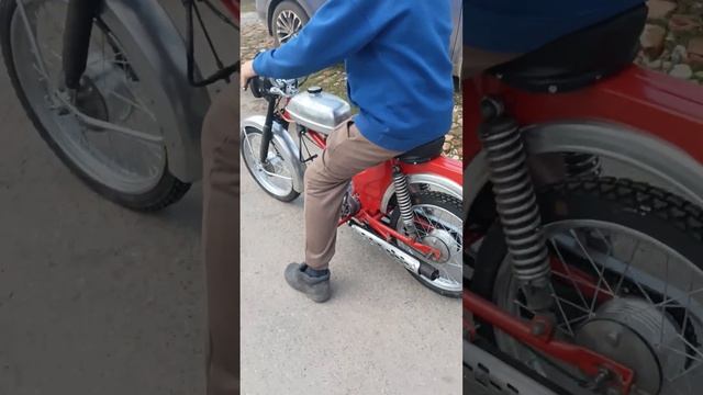 Купил Ригу 22 первый выезд #мотоцикл #мотоманьяк #мопед