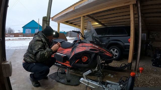 IRBIS TUNGUS SK 500L.Замена масла.