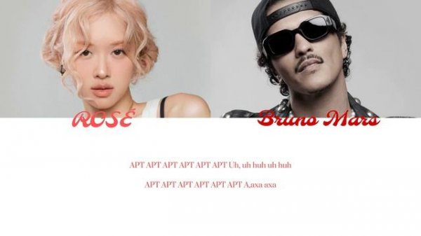 ROSÉ & Bruno Mars - 'APT.'[ПЕРЕВОД НА РУССКИЙ/АНГЛИЙСКИЙColor Lyrics RUS